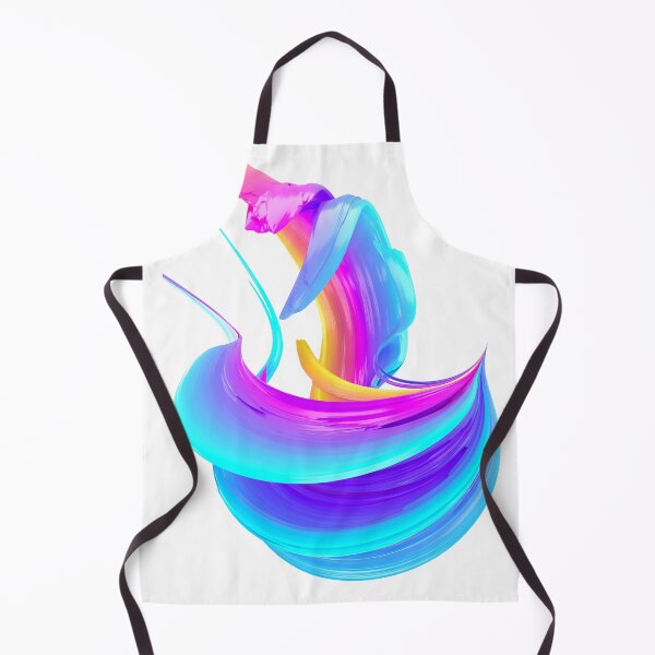Item preview, Multicolored abstract twisted brush stroke. Bright curl, artistic spiral. designed and sold by tatkhagata.
