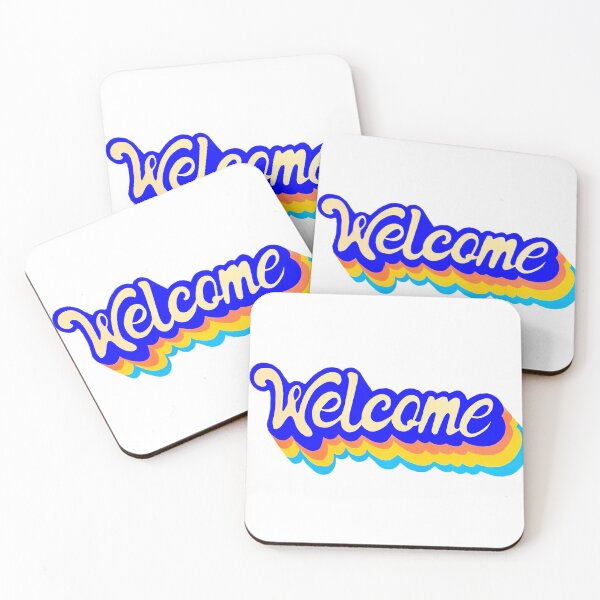 Item preview, Retro Welcome designed and sold by artsbyh.