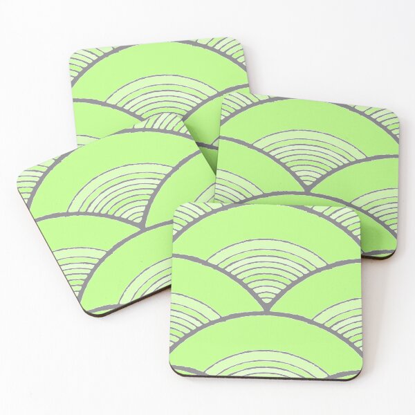 Item preview, Pale neon green waves designed and sold by thatsit-itslit.