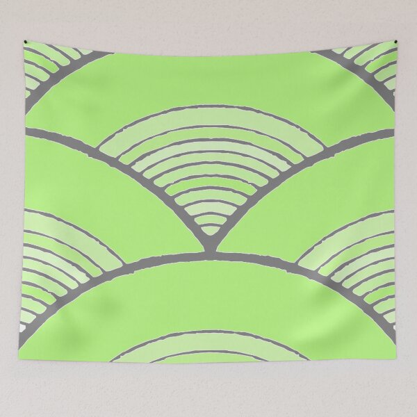 Item preview, Pale neon green waves designed and sold by thatsit-itslit.