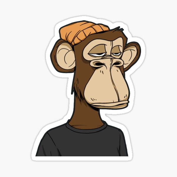 Bored Ape Yacht Club #8179 Sticker