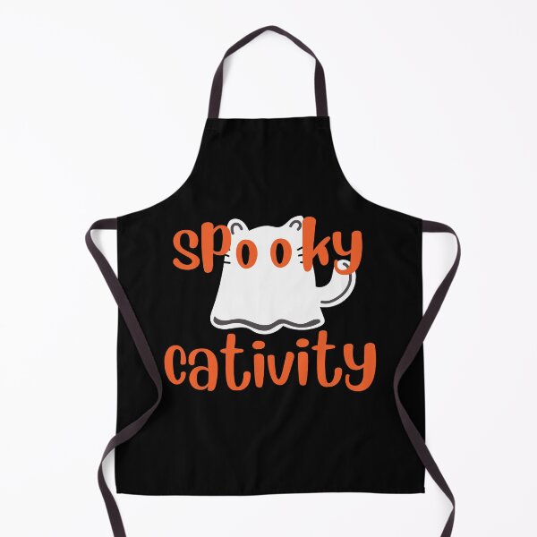 Item preview, "Spooky Cativity" Funny Halloween Cat Ghost for Cat Moms and Dads designed and sold by InkItStudio.