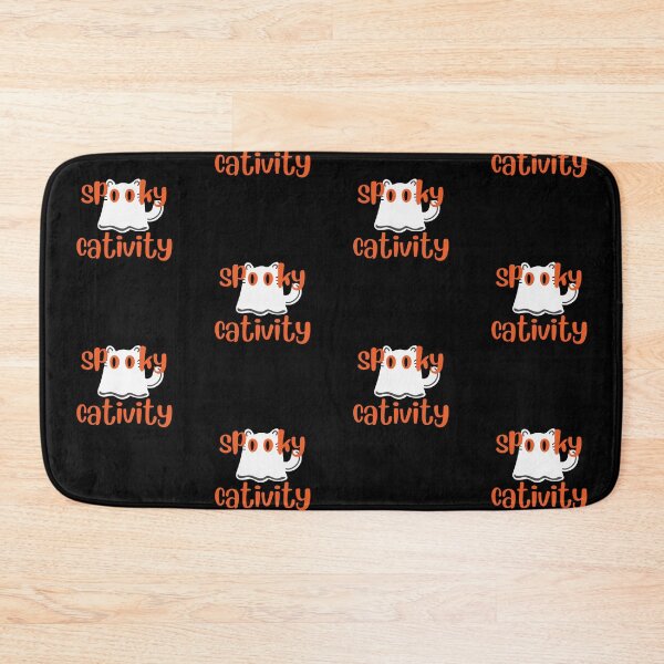 Item preview, "Spooky Cativity" Funny Halloween Cat Ghost for Cat Moms and Dads designed and sold by InkItStudio.