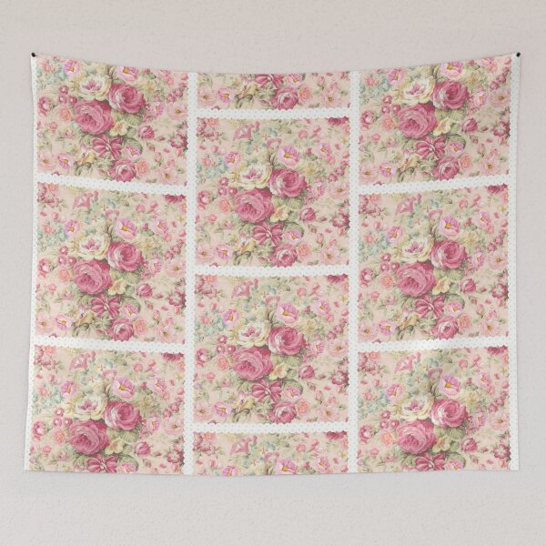 Item preview, Vintage Cabbage Rose Pattern designed and sold by SloganExpress.