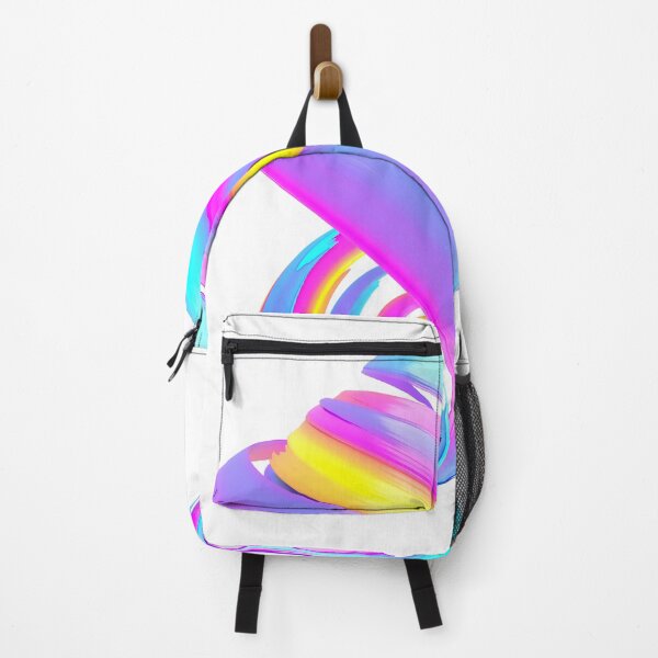 Item preview, Multicolored abstract twisted brush stroke. Bright curl, artistic spiral. designed and sold by tatkhagata.