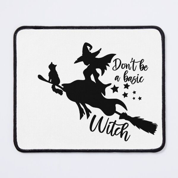 Item preview, Don’t be a basic witch Halloween- men’s and women’s Halloween designed and sold by Designs Of all kinds.
