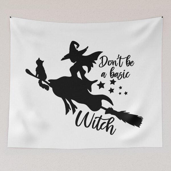 Item preview, Don’t be a basic witch Halloween- men’s and women’s  Halloween  designed and sold by Designs Of all kinds.