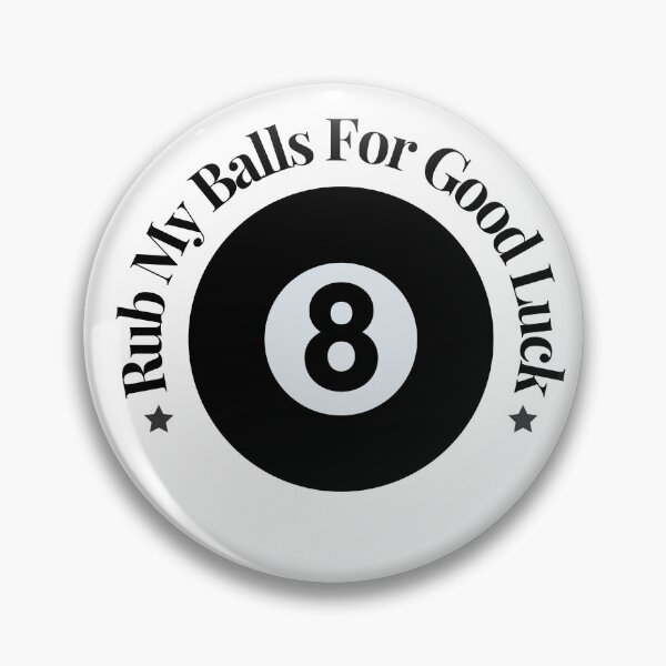 Artikelvorschau, Billard Pool Balls - Reiben Sie meine Bälle für viel Glück entworfen und verkauft von MeedStorx.