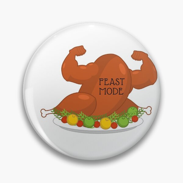 Item preview, Feast Mode On, Funny Thanksgiving T-shirt designed and sold by Stylish-choice.