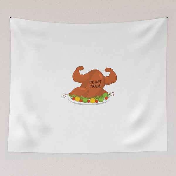 Item preview, Feast Mode On, Funny Thanksgiving T-shirt designed and sold by Stylish-choice.