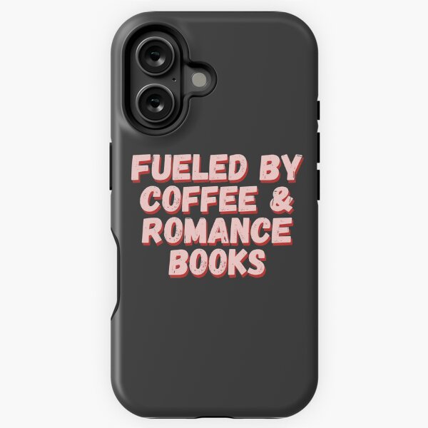 Aperçu de l'œuvre Alimenté par la caféine et les livres d'amour créée et vendue par WhipsAndKisses.