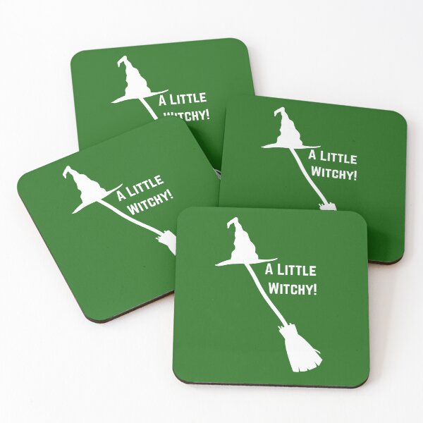 Item preview, A Little Witchy (White Text and Image) designed and sold by ArtAndTell.