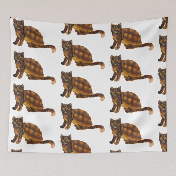 Item preview, tortoiseshell cat designed and sold by InkTheCrow.