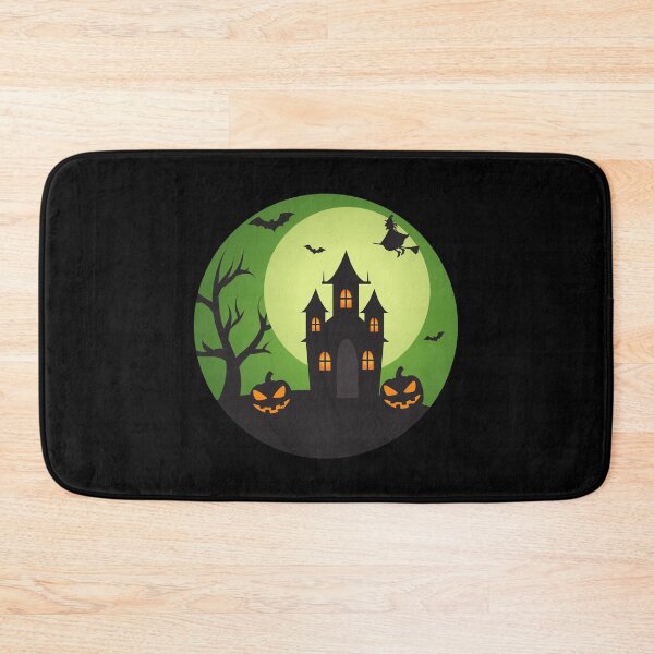 Item preview, Happy Halloween Haunted Tree and Scary Pumpkin designed and sold by EyanShop.