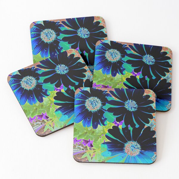 Item preview, Navy Daises designed and sold by LavishWithLove.