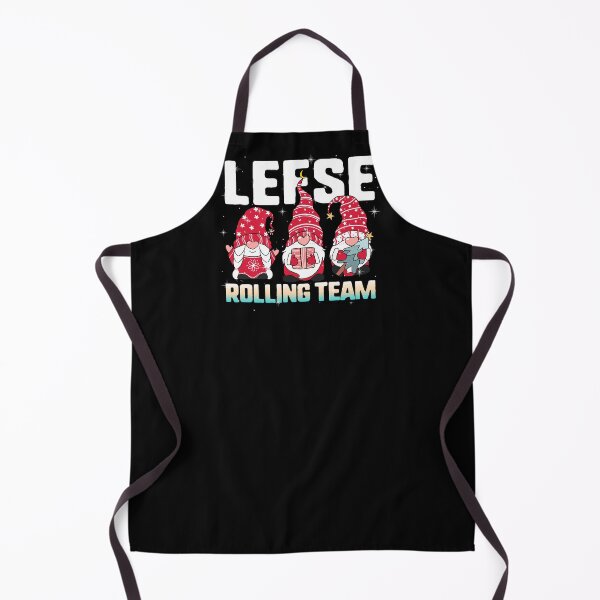Lefse Rolling Team God Jul Gnome Tomte Xmas Santa Christmas T-Shirt