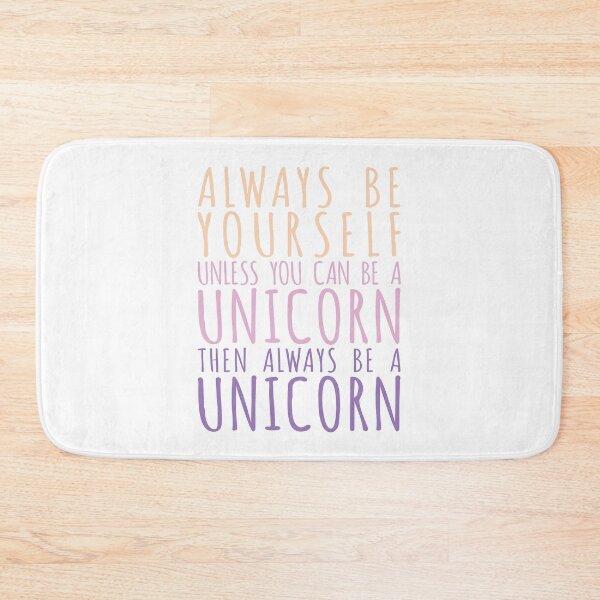 Item preview, Always Be Yourself Unless You Can Be A Unicorn, Girls Room Decor, Nursery Wall Art designed and sold by aenaonartwork.