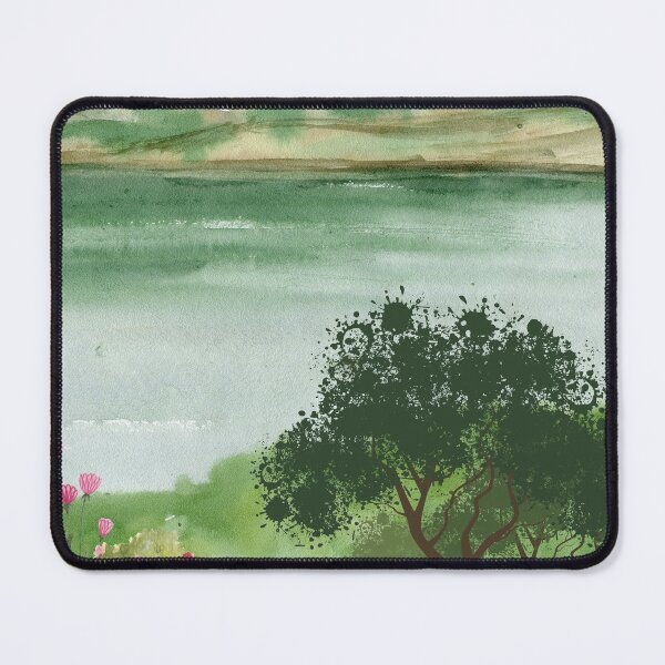 Item preview, Watercolor Lake View designed and sold by Pris25.