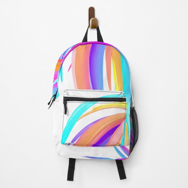 Item preview, Multicolored abstract twisted brush stroke. Bright curl, artistic spiral. designed and sold by tatkhagata.