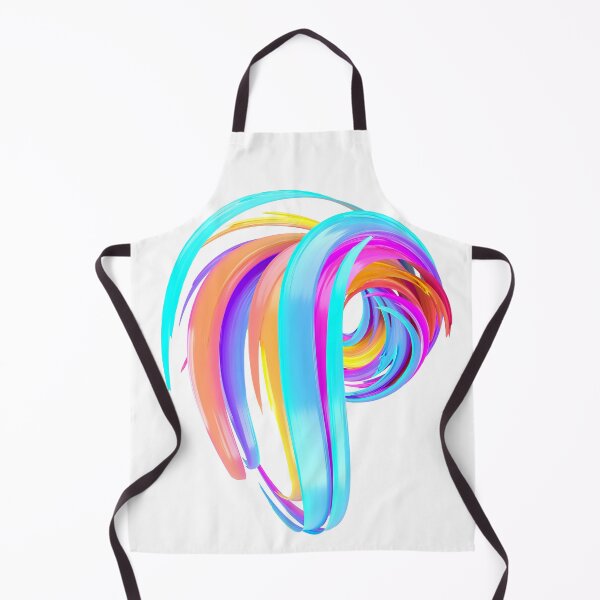 Item preview, Multicolored abstract twisted brush stroke. Bright curl, artistic spiral. designed and sold by tatkhagata.