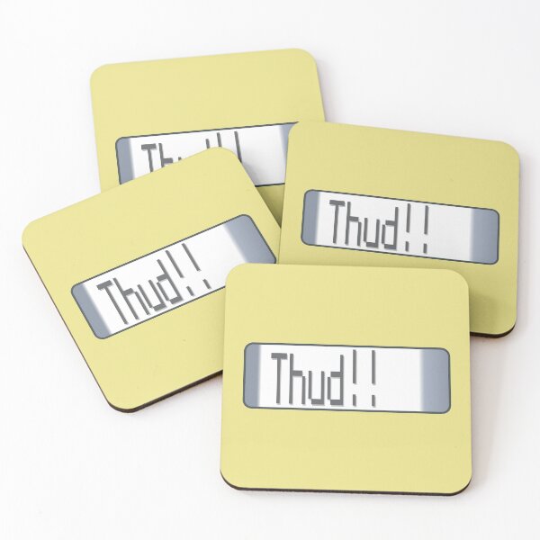 Item preview, Thud!! (with border) designed and sold by Biochao.