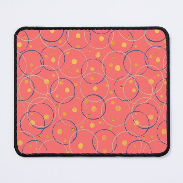 Item preview, Circles Pastel Red pattern designed and sold by MitaDreamDesign.