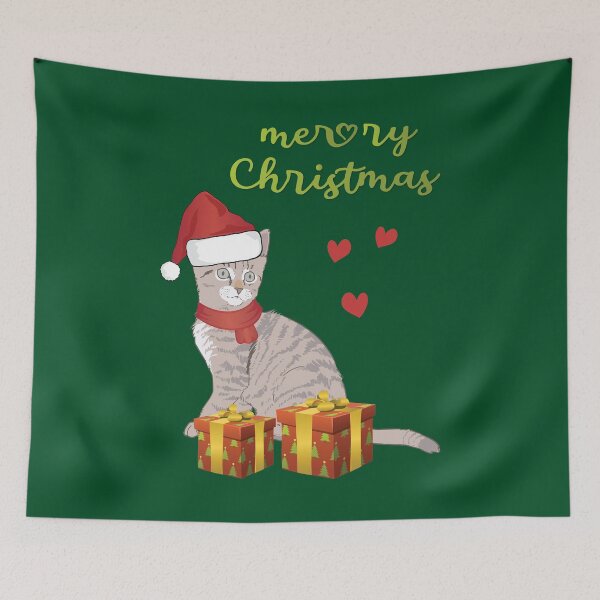 Item preview, Cat holliday - Christmas cat - funny cats designed and sold by Alice-Elgawi.