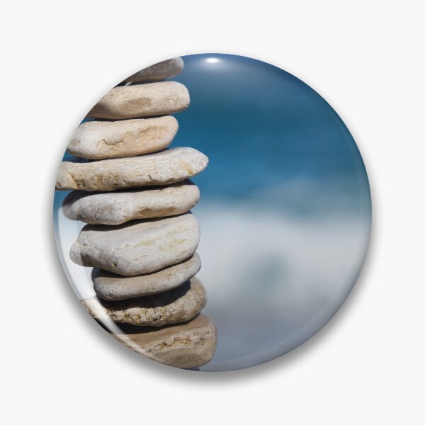 Item preview, Stones piled in front of the sea designed and sold by RafaelLima7.