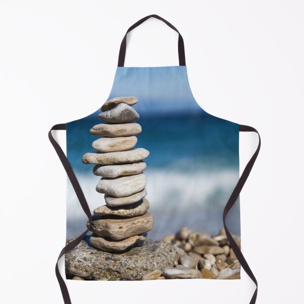 Item preview, Stones piled in front of the sea designed and sold by RafaelLima7.