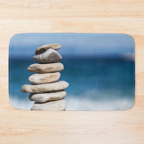 Item preview, Stones piled in front of the sea designed and sold by RafaelLima7.