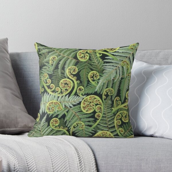 Fern green best sale throw pillows