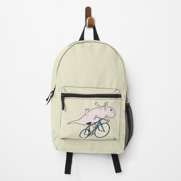 Item preview, Axolotl on the Bike Doodle - Kawaii Funny  Animals designed and sold by ViewerEqualsPhoton.