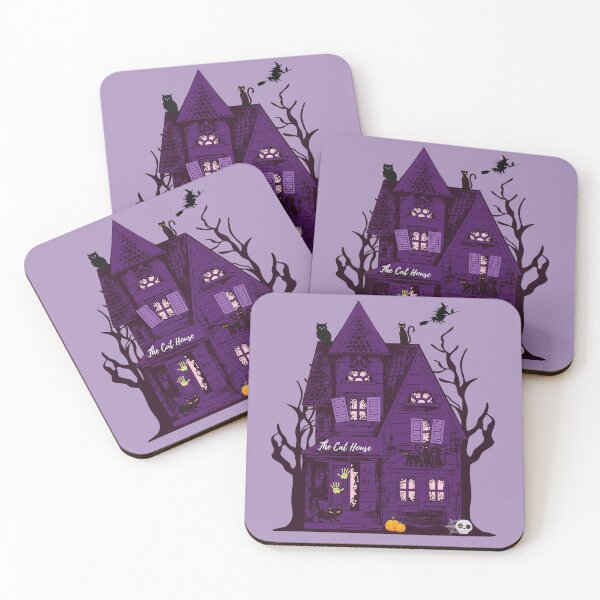 Item preview, The Haunted Cat House designed and sold by PurrfectLuv.