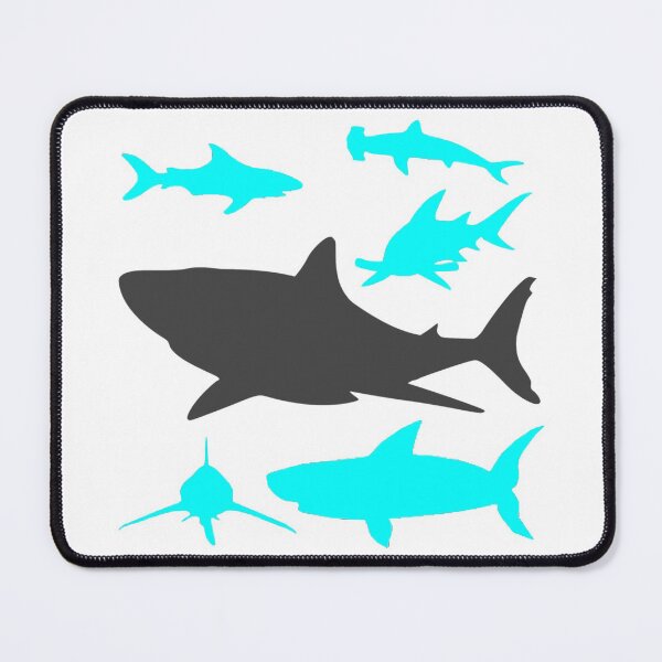 Item preview, shark silhouette 2 designed and sold by GL Digital Artwork .