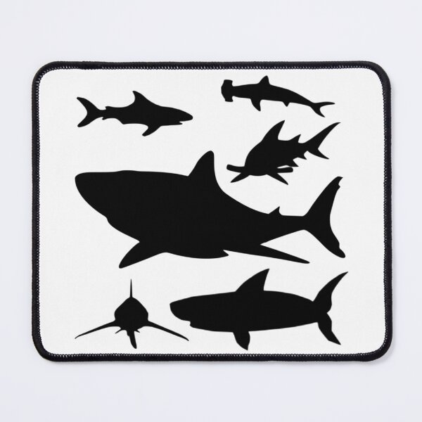 Item preview, shark silhouette 1 designed and sold by GL Digital Artwork .