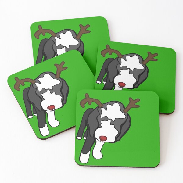 Item preview, Rudolf the Red Nose Sheepadoodle designed and sold by beyondthescope.