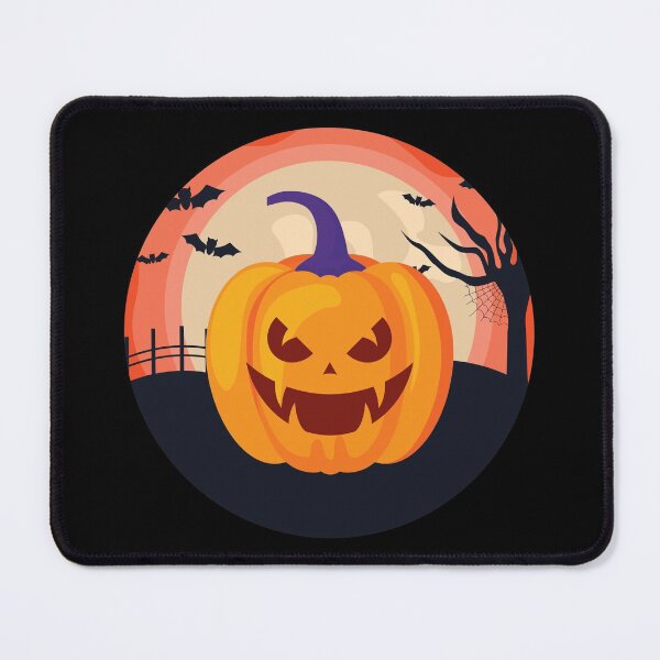 Item preview, Happy Halloween Haunted Tree and Scary Pumpkin designed and sold by EyanShop.