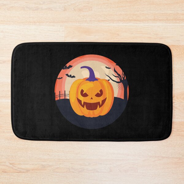 Item preview, Happy Halloween Haunted Tree and Scary Pumpkin designed and sold by EyanShop.