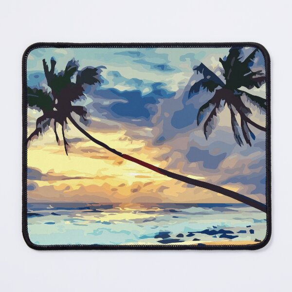 Item preview, Beach-Ocean-Palms designed and sold by GL Digital Artwork .