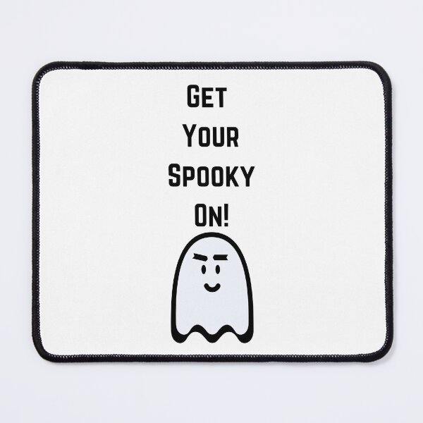 Item preview, Get Your Spooky On! (Black Text and Image) designed and sold by ArtAndTell.