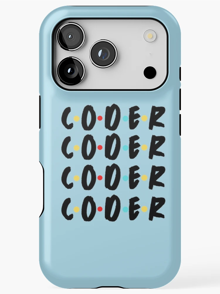 Thumbnail 1 of 4, iPhone Case, Coder| Coding/Code software engineer developer programmer geek STEM designed and sold by brinikki.