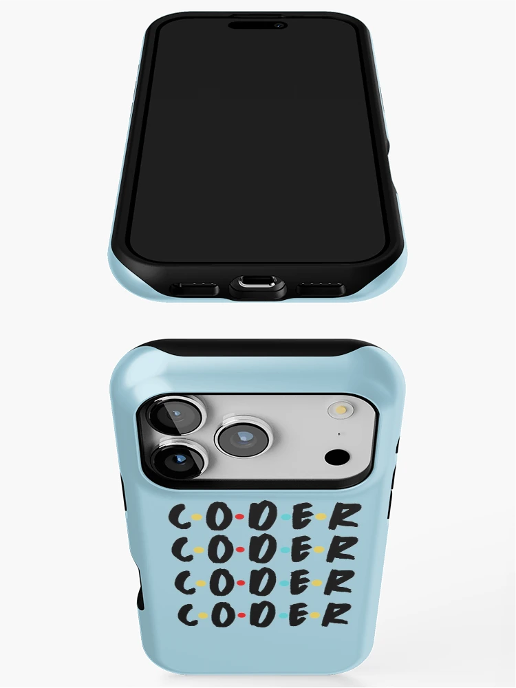 Thumbnail 3 of 4, iPhone Case, Coder| Coding/Code software engineer developer programmer geek STEM designed and sold by brinikki.