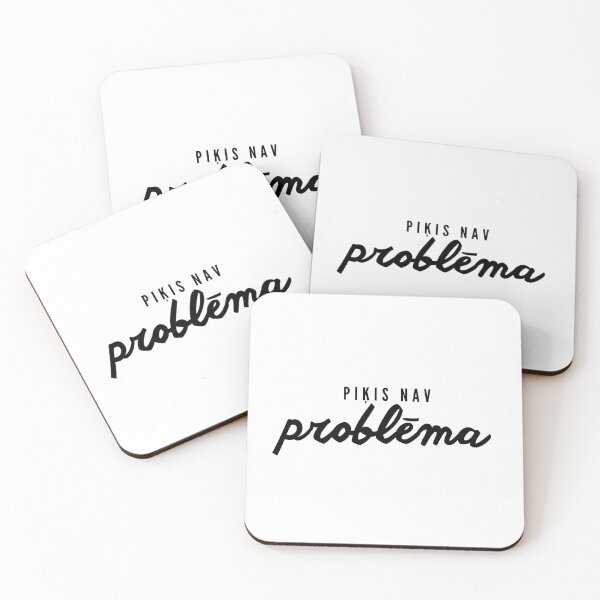 Item preview, Piķis nav problēma | white designed and sold by CreativeStyleLV.