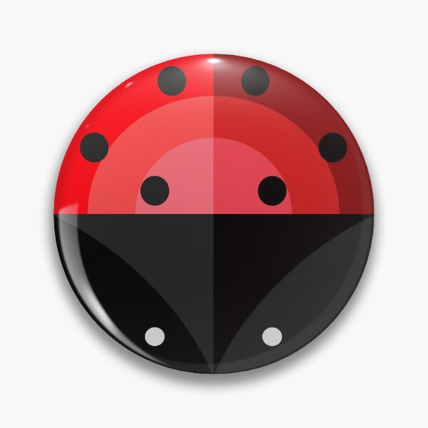 Item preview, Retro geometric ladybird designed and sold by GF-Creative.