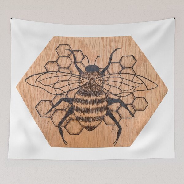 Item preview, Wood Bee designed and sold by artsbyh.