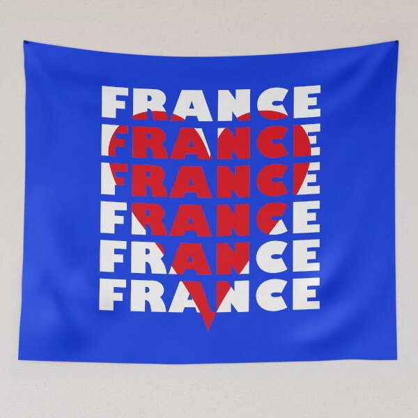 Item preview, Love Heart France Alles les Bleus designed and sold by unREST-design.