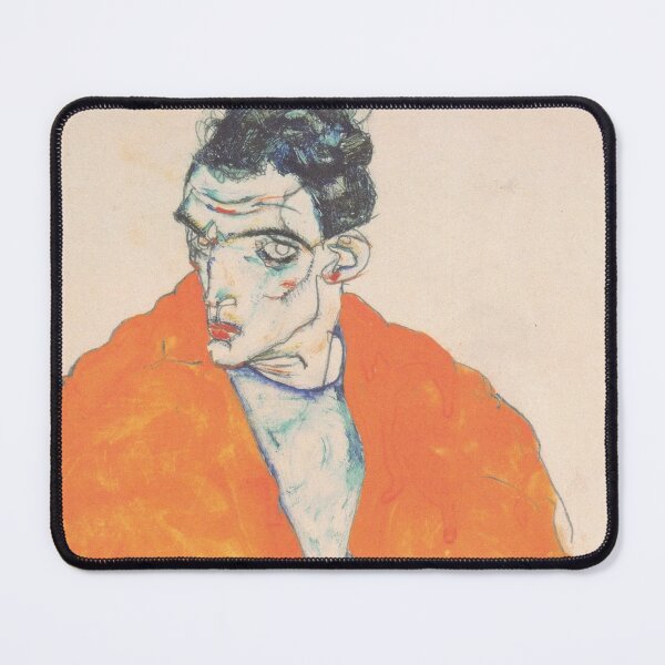 Item preview, EGON SCHIELE - Self-portrait 1914 designed and sold by artdesignco.