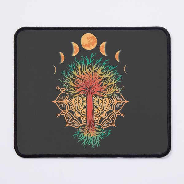 Item preview, Mandala Moon and Colorful Tree designed and sold by kenix73.