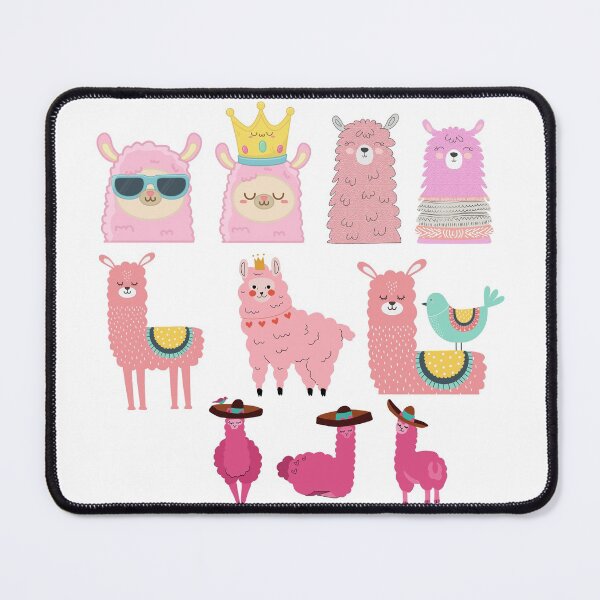 Item preview, Colorful Cute llama Set Pack 2 designed and sold by Red-ElYoubi.