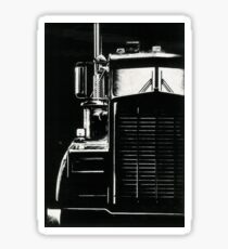 One Semi Sticker